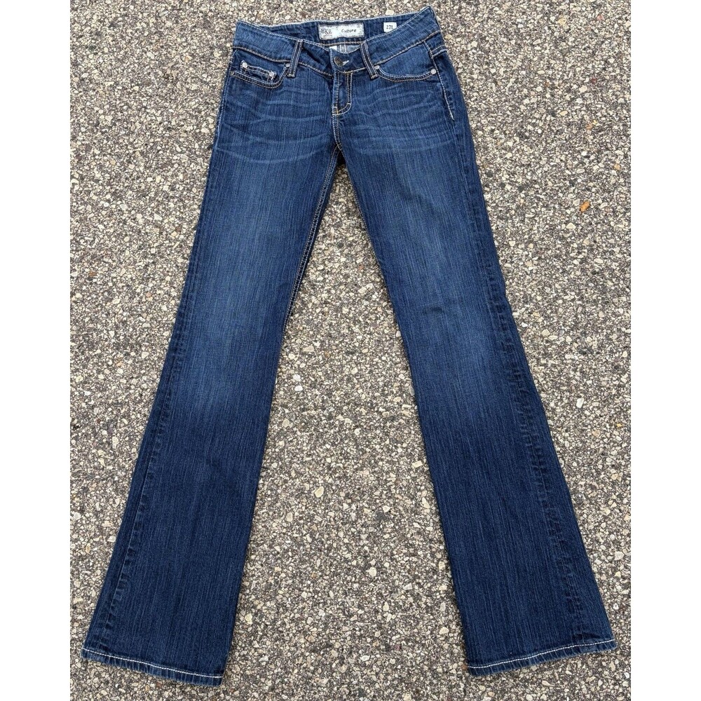 Women's BKE Bootcut Jeans Embellished Pockets, Size 27 Long